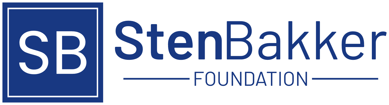 Main logo for the Sten Bakker Foundation
